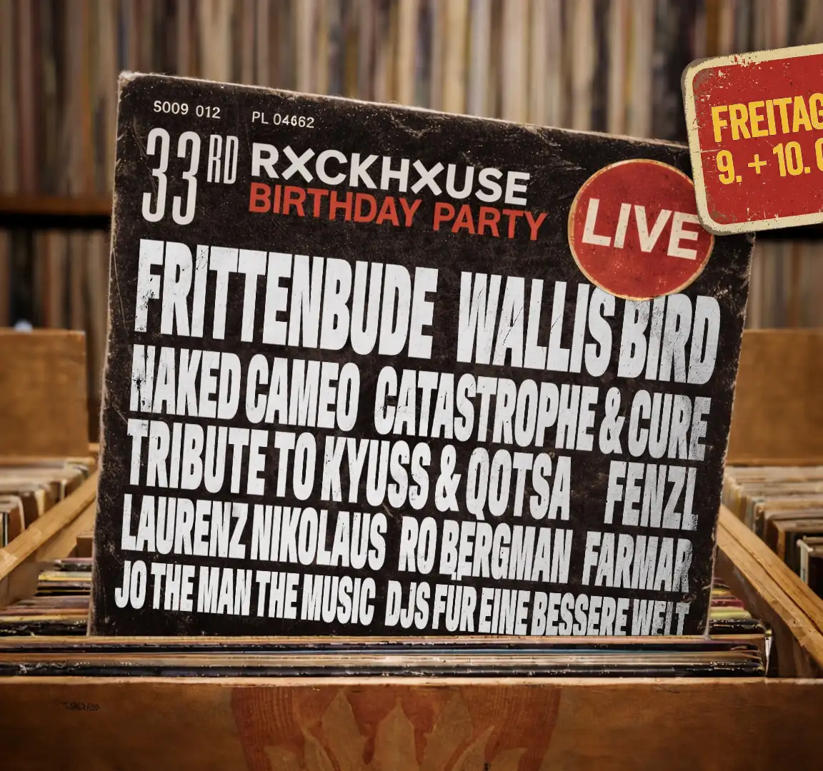33rd Rockhouse Birthday Party